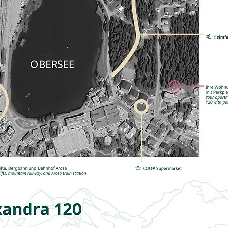 Apartamento Alexandra 120 By Vacations, Renoviertes Mit Bergblick & Parking Im Zentrum Arosa